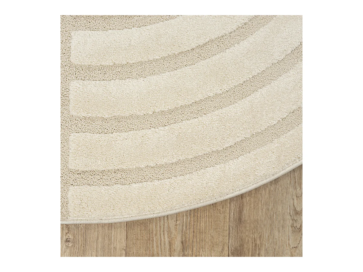 Tapis Everest moderne shape - Crème - 200 x 290 cm