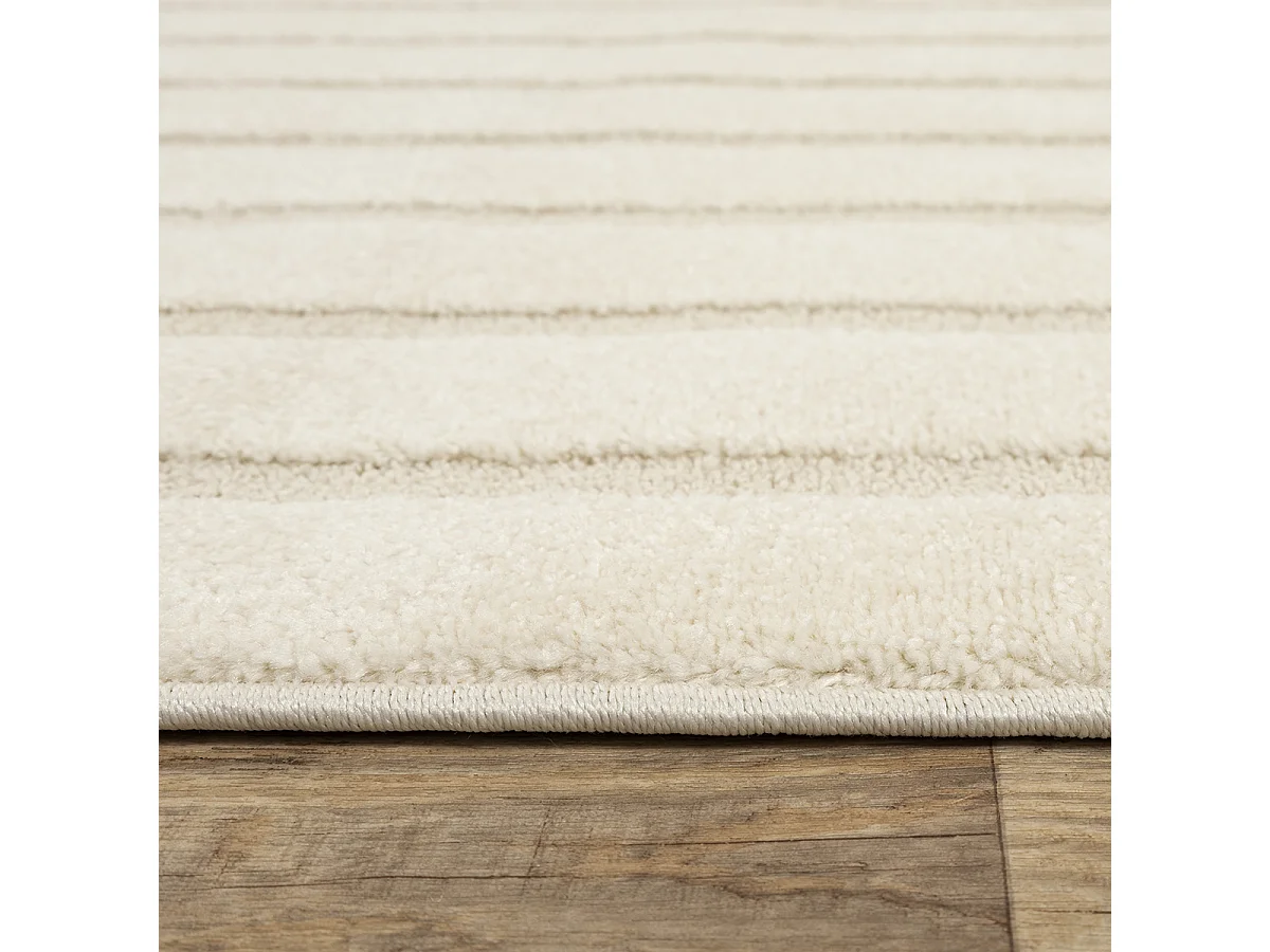 Tapis Everest moderne shape - Crème - 200 x 290 cm