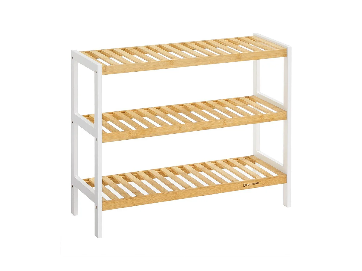 Etagère à chaussures 3 niveaux - L70 cm