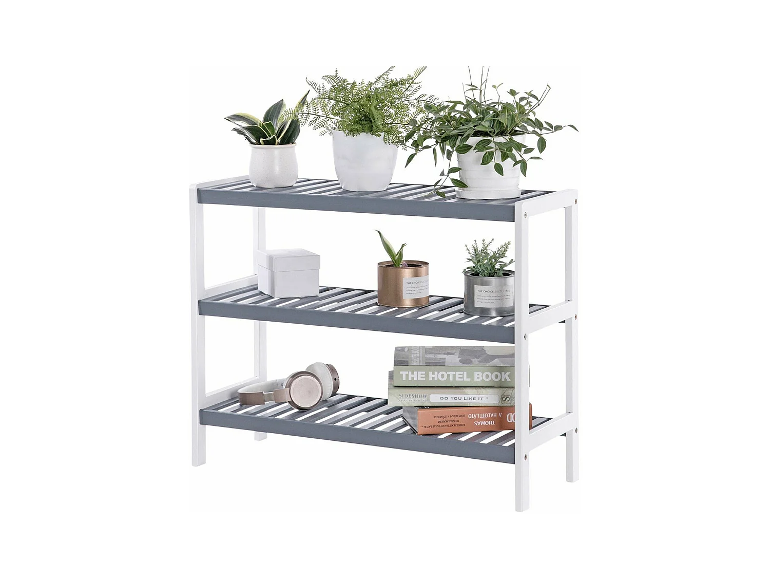 Schuhregal 3 Ebenen – L70 cm