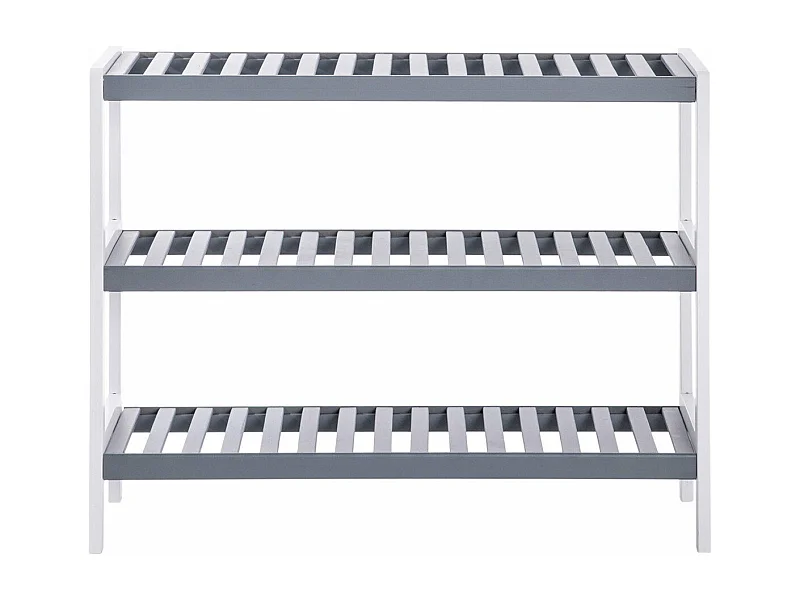 Etagère à chaussures 3 niveaux - L70 cm