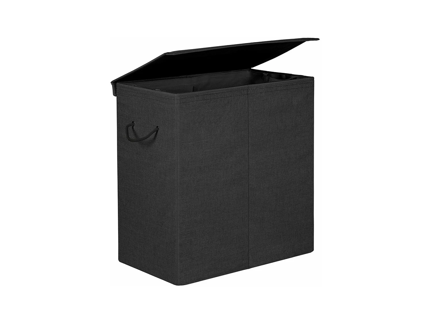 Wäschekorb Schwarz – L60 cm