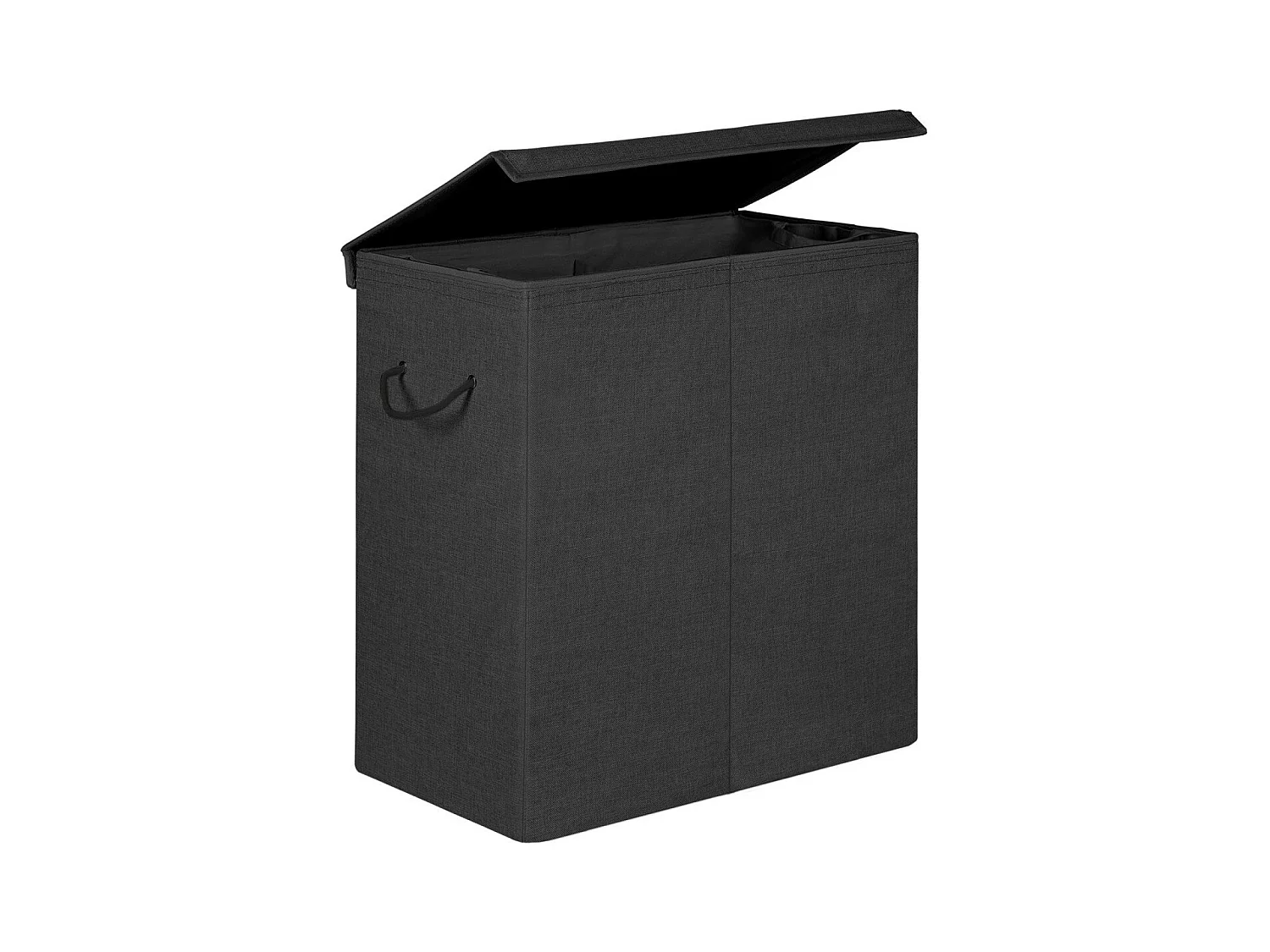 Wäschekorb Schwarz – L60 cm