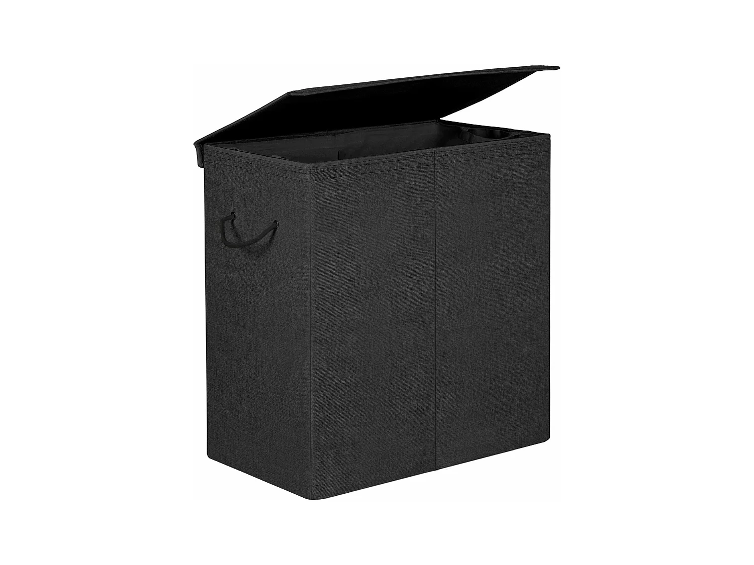 Wäschekorb Schwarz – L60 cm