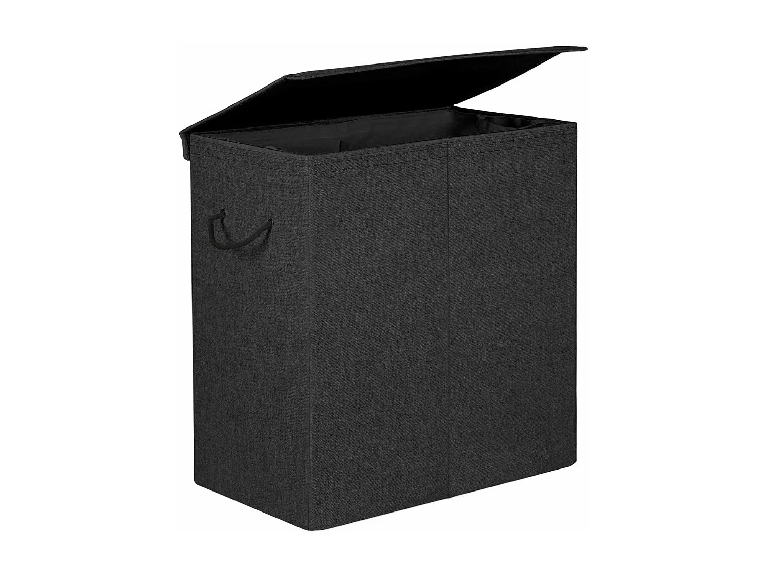 Wäschekorb Schwarz – L60 cm