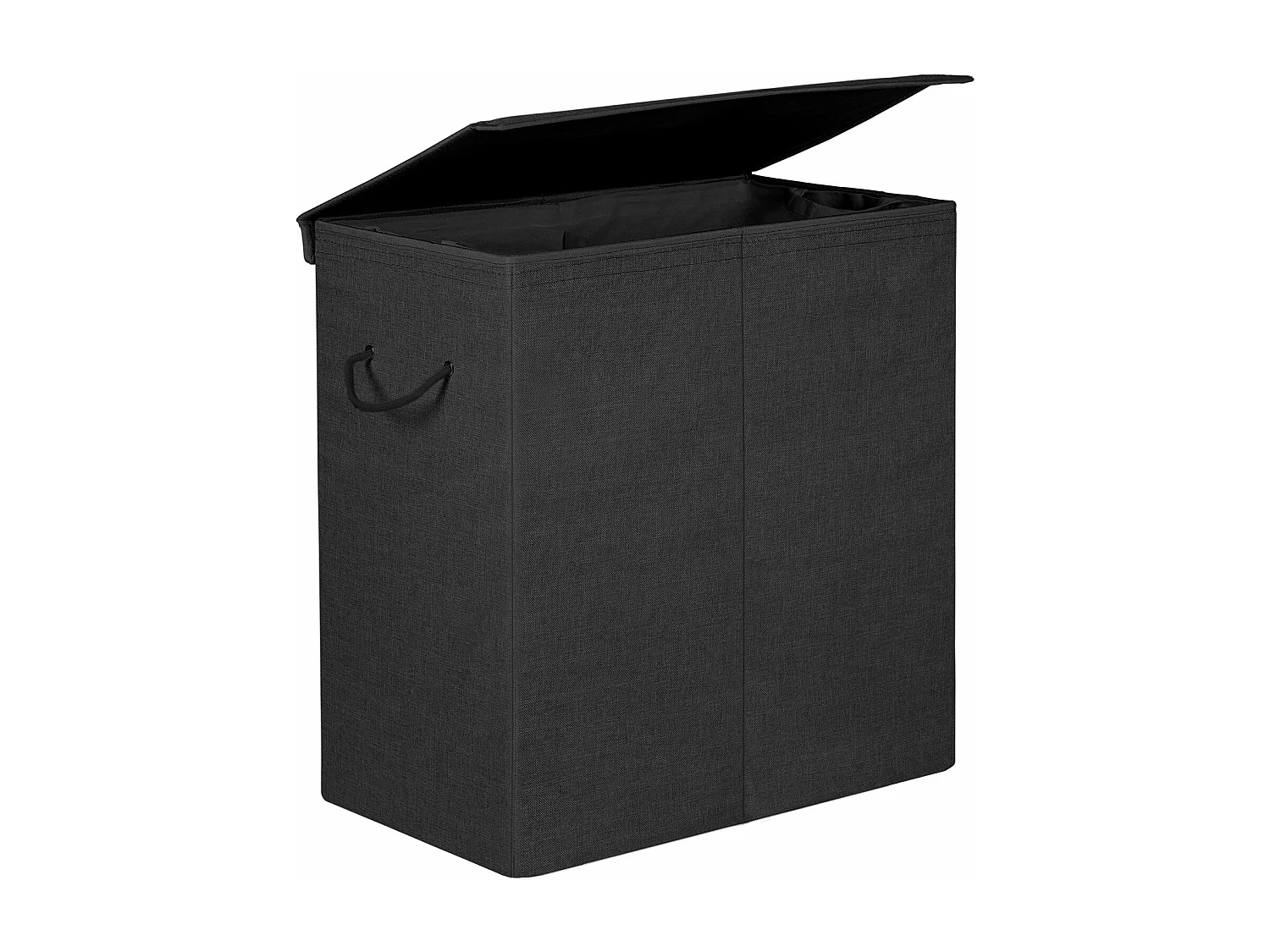 Wäschekorb Schwarz – L60 cm