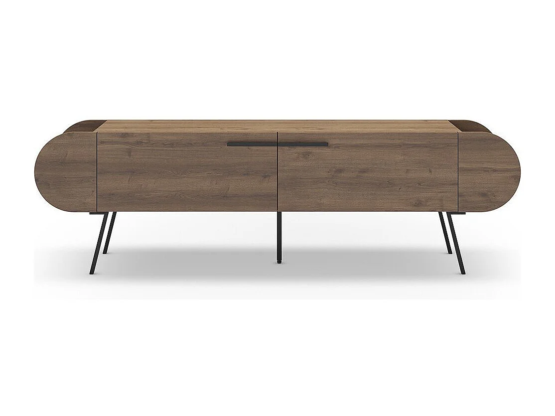 TV-Möbel 2 Türen mit Metallfüßen B194,5 cm - SALUSO