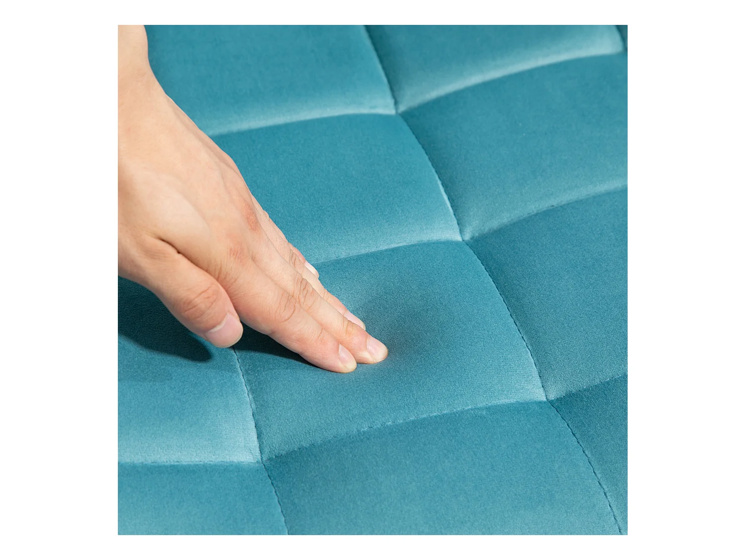 Chaise de bureau SVITA MICKY pour enfants, chaise de bureau réglable en hauteur, chaise pivotante, bleu clair