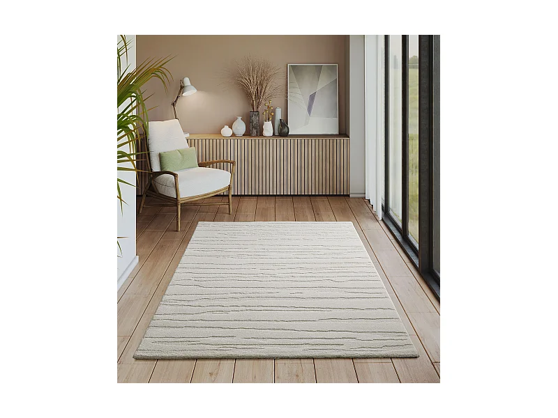 Teppich Everest Modern Design - Cream - 80 x 300 cm
