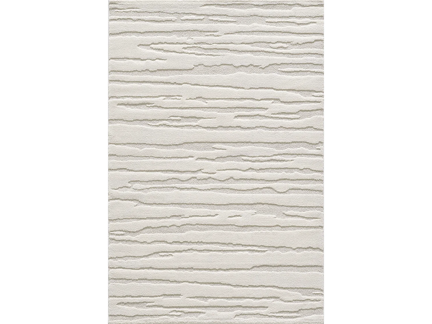 Tapis Everest moderne design - Crème - 200 x 290 cm