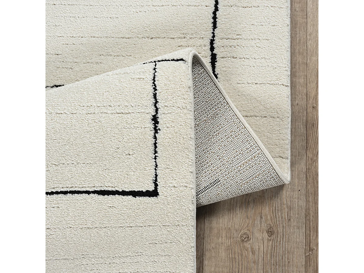 Tapete Everest Design Moderno - Creme - 120 x 170 cm