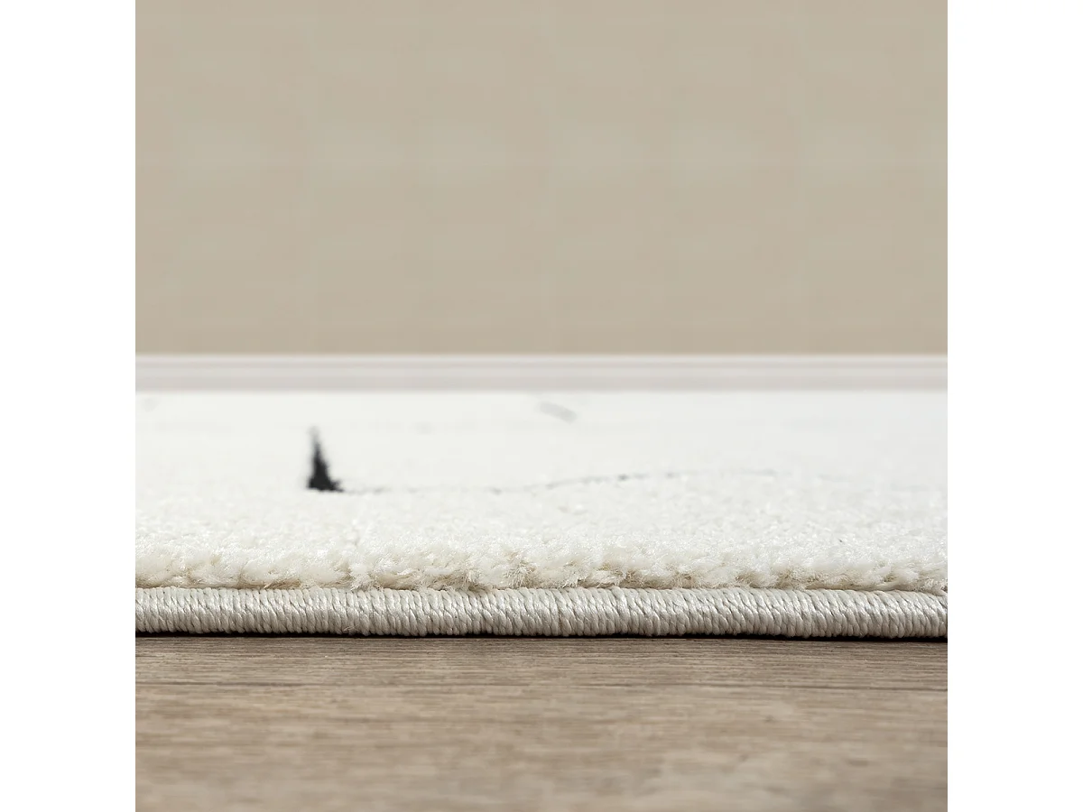 Tapis Everest design moderne - Crème - 160 x 230 cm