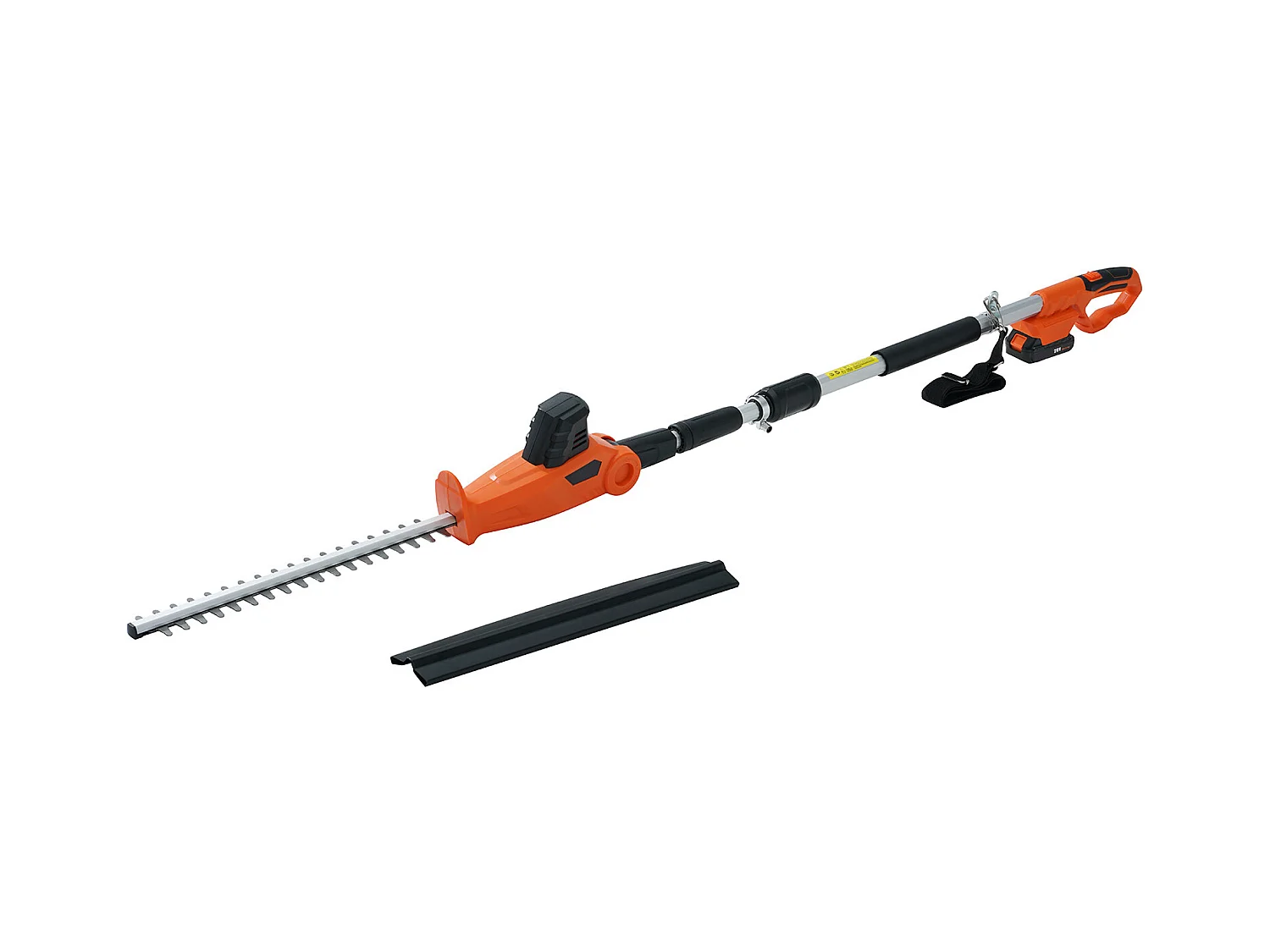 Taille-haie Téléscopique Sans Fil SucceBuy 20 V avec Lame de 18 pouces, Outil de Jardinage Puissant