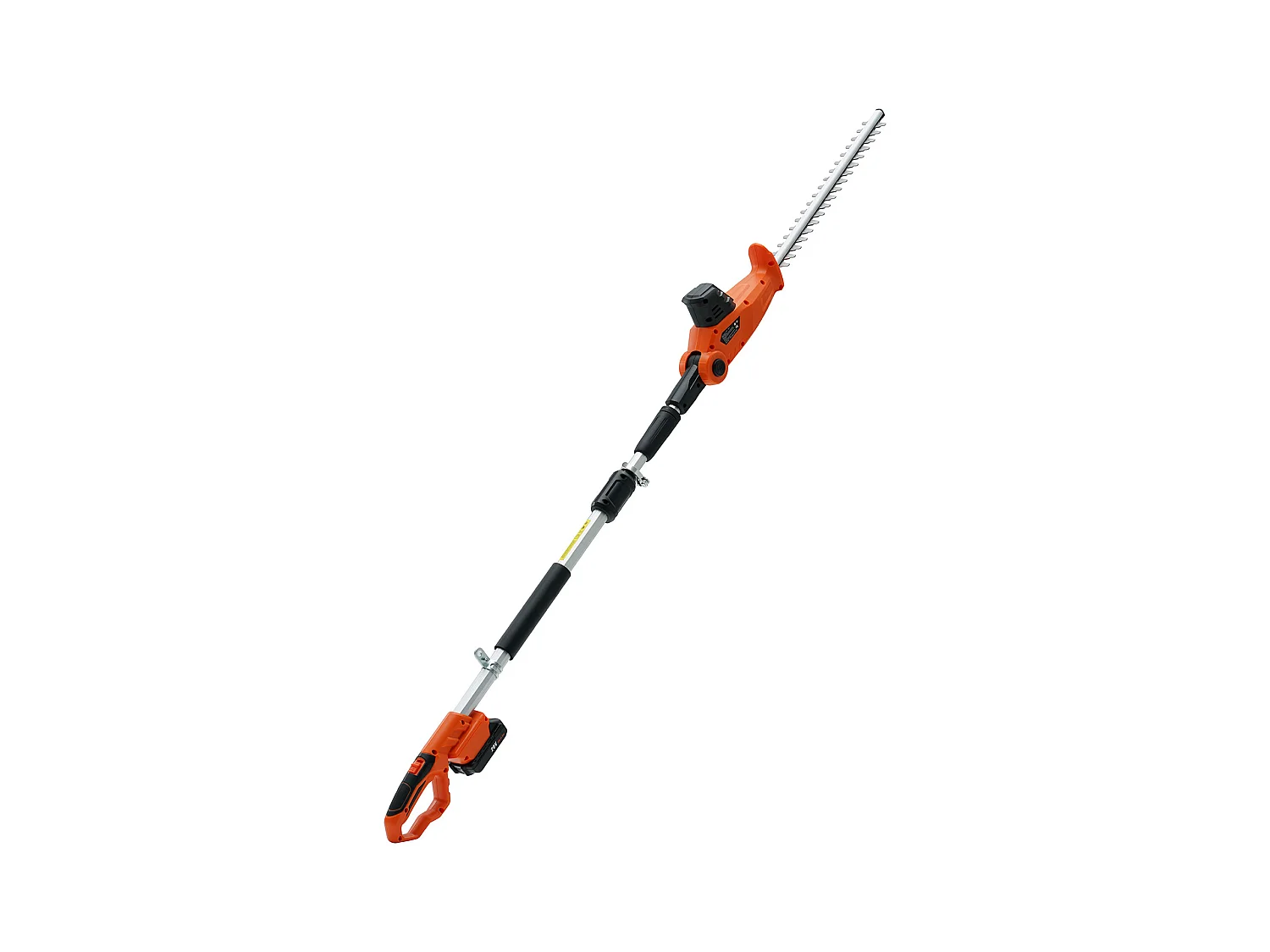 Taille-haie Téléscopique Sans Fil SucceBuy 20 V avec Lame de 18 pouces, Outil de Jardinage Puissant