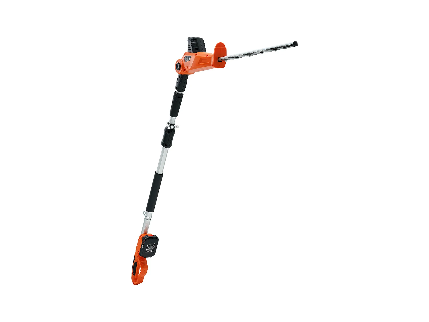 Taille-haie Téléscopique Sans Fil SucceBuy 20 V avec Lame de 18 pouces, Outil de Jardinage Puissant