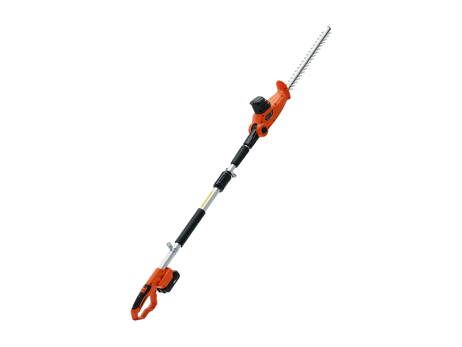 Taille-haie Téléscopique Sans Fil SucceBuy 20 V avec Lame de 18 pouces, Outil de Jardinage Puissant