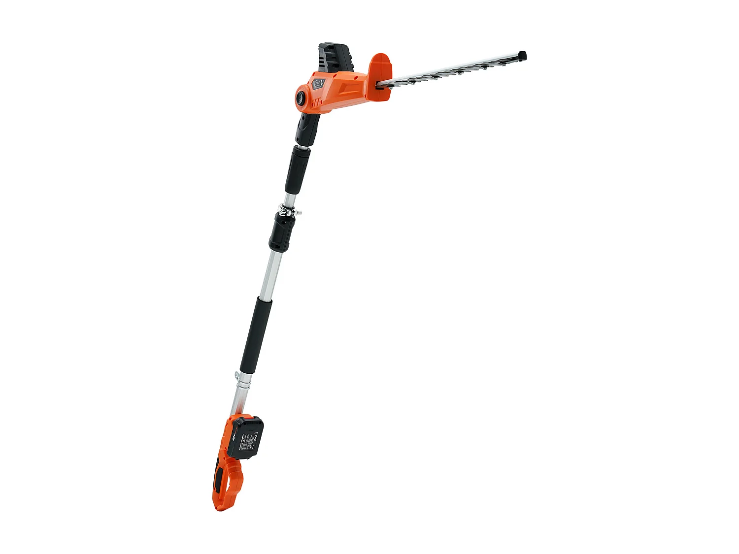 Taille-haie Téléscopique Sans Fil SucceBuy 20 V avec Lame de 18 pouces, Outil de Jardinage Puissant