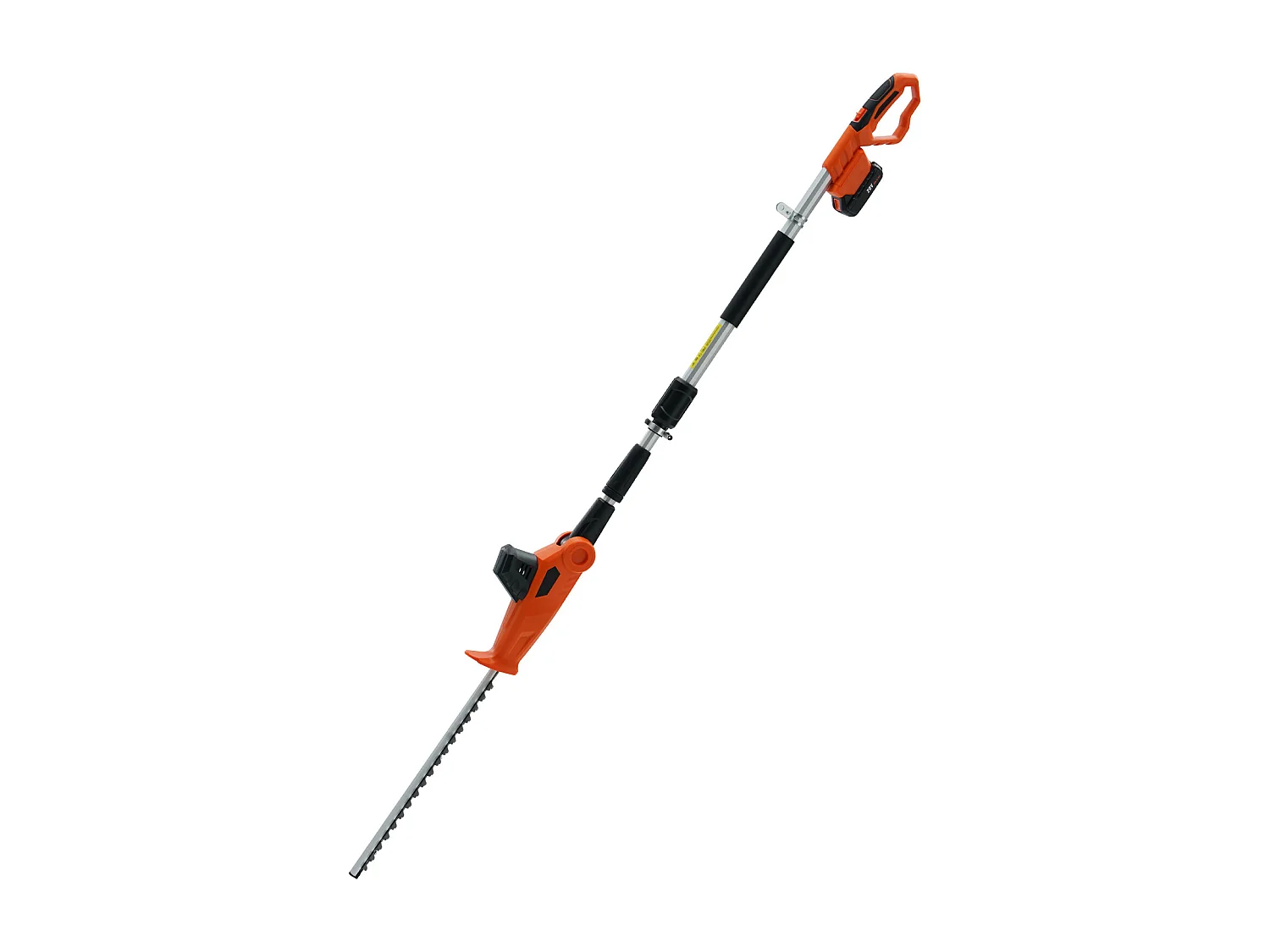 Taille-haie Téléscopique Sans Fil SucceBuy 20 V avec Lame de 18 pouces, Outil de Jardinage Puissant