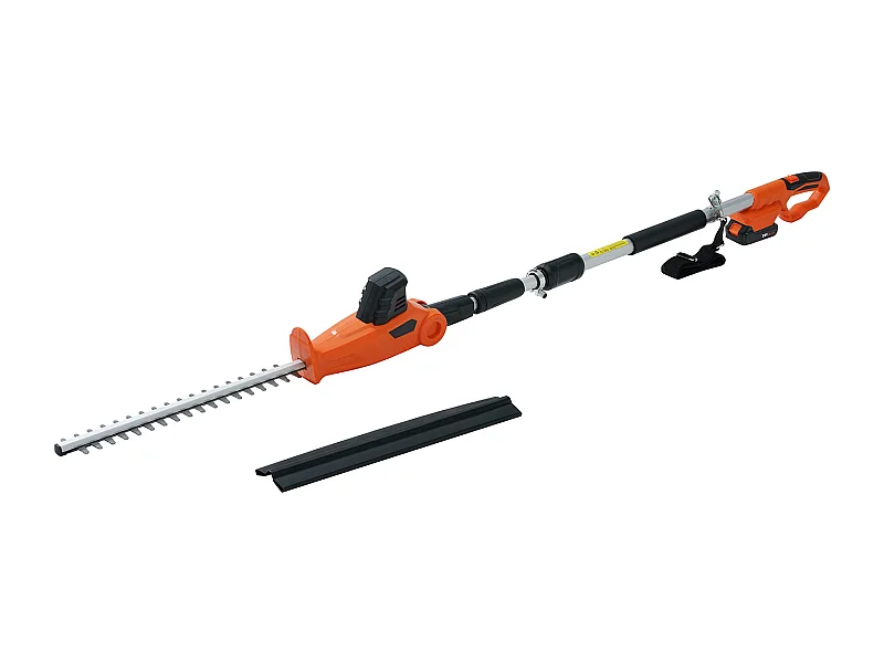 Taille-haie Téléscopique Sans Fil SucceBuy 20 V avec Lame de 18 pouces, Outil de Jardinage Puissant