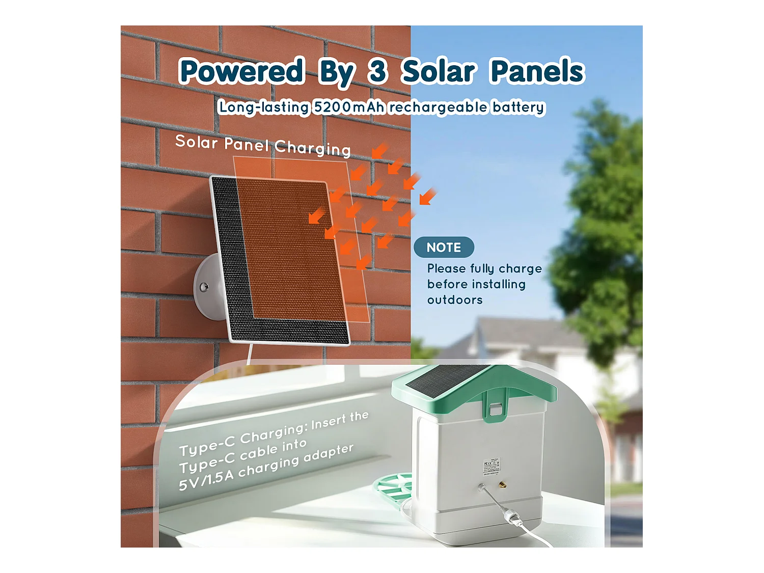 Mangeoire à Oiseaux SucceBuy Intelligente, Caméra, IA plus de 10 000 Espèces, Solaire