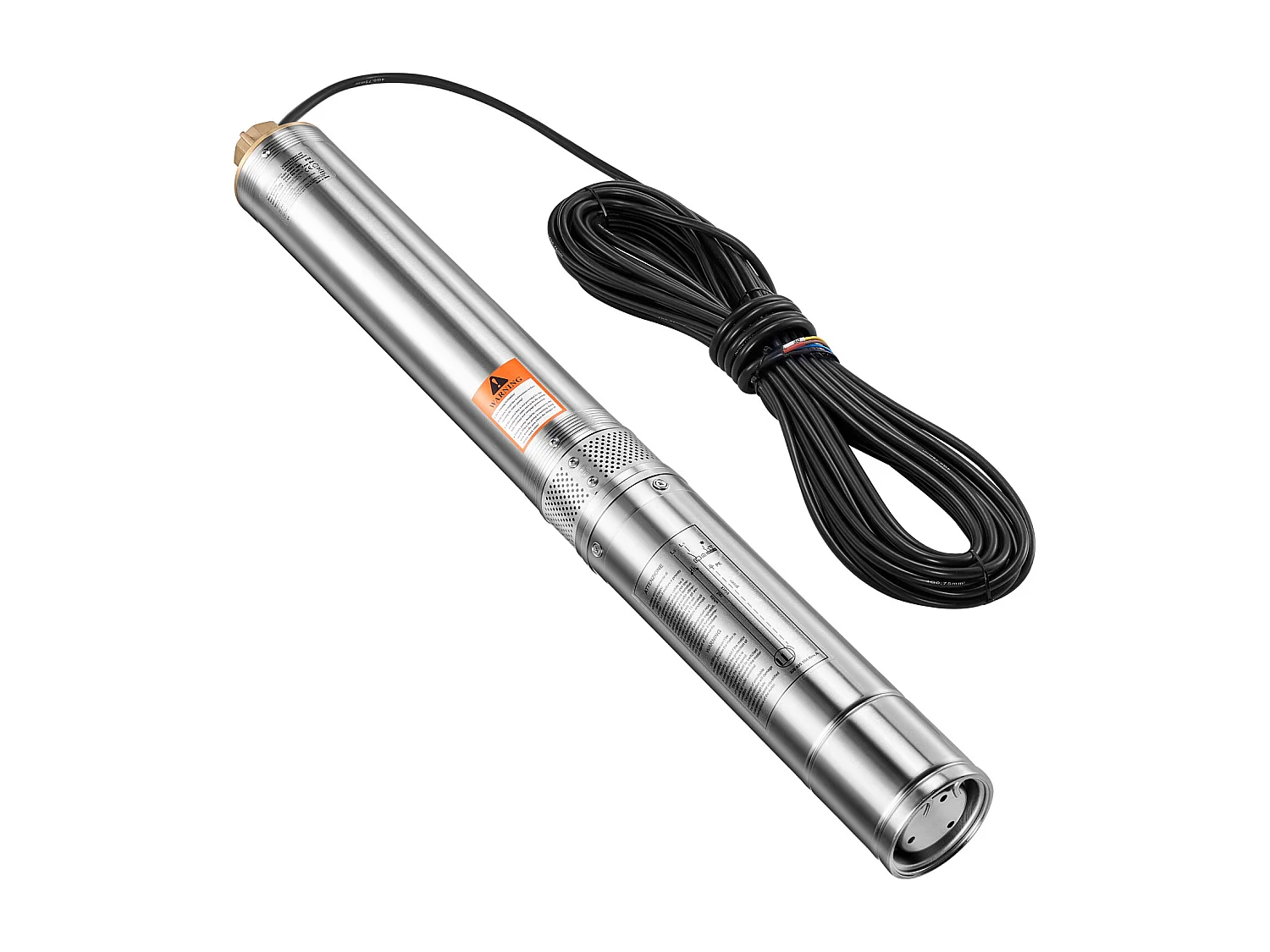 Pompe pour Puits Profonds SucceBuy, 550 W, Puissance de Sortie, 85 m, Hauteur Manométrique 65 L/min, Acier Inoxydable