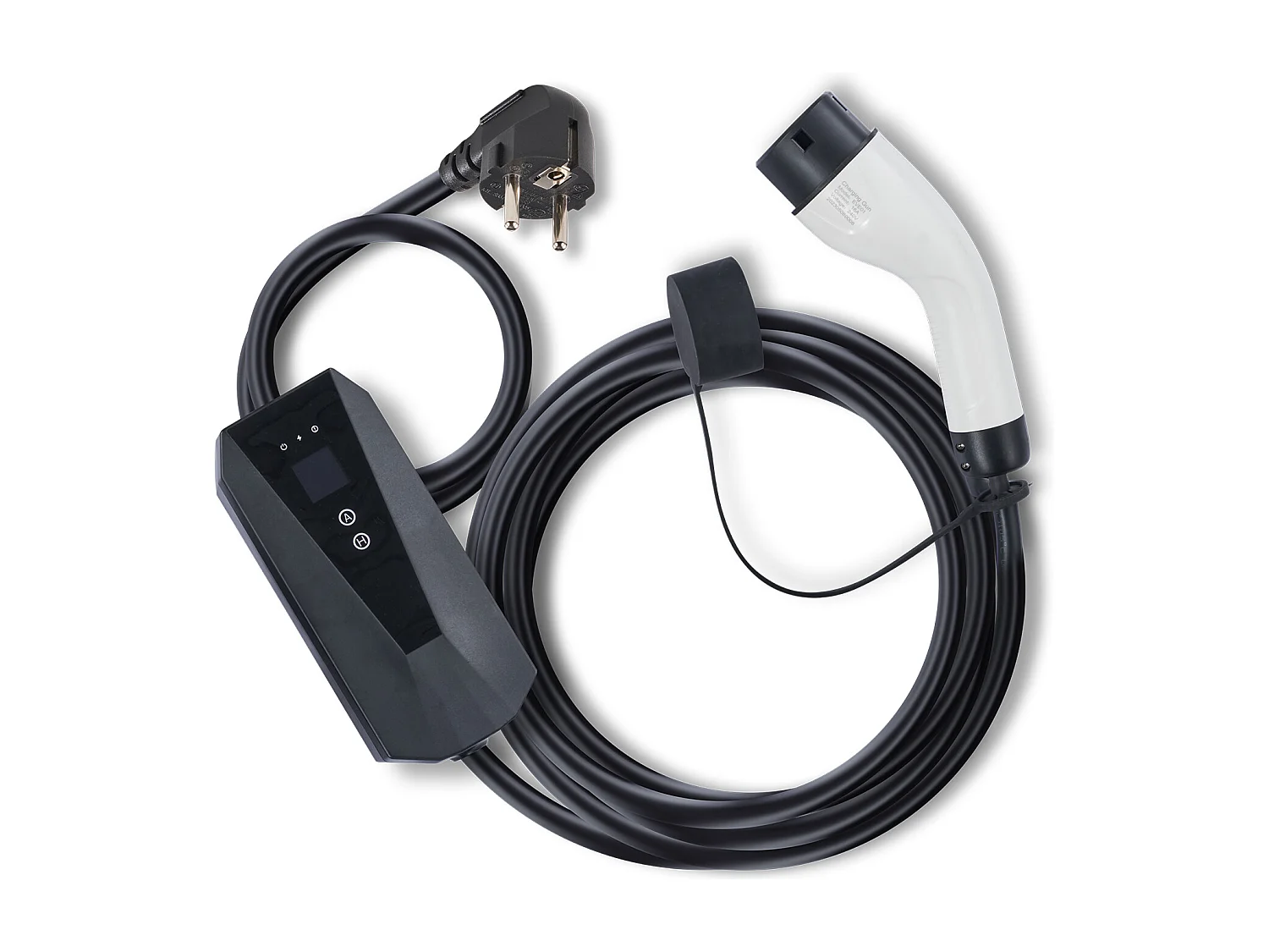 Chargeur Portable SucceBuy pour Véhicule Électrique (VE), Type 2, Prise CEE 7/7, 16A, 220-240V, Câble de Charge pour VE