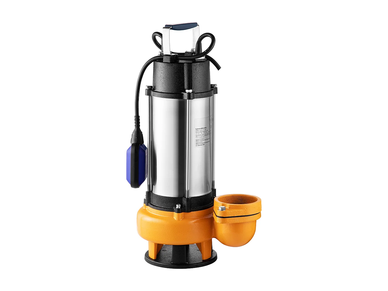 Pompe à Eau SucceBuy Submersible 2200W SucceBuy, pour Les Eaux Sales, Les Inondations, Les Piscines, Les Étangs de Jardin