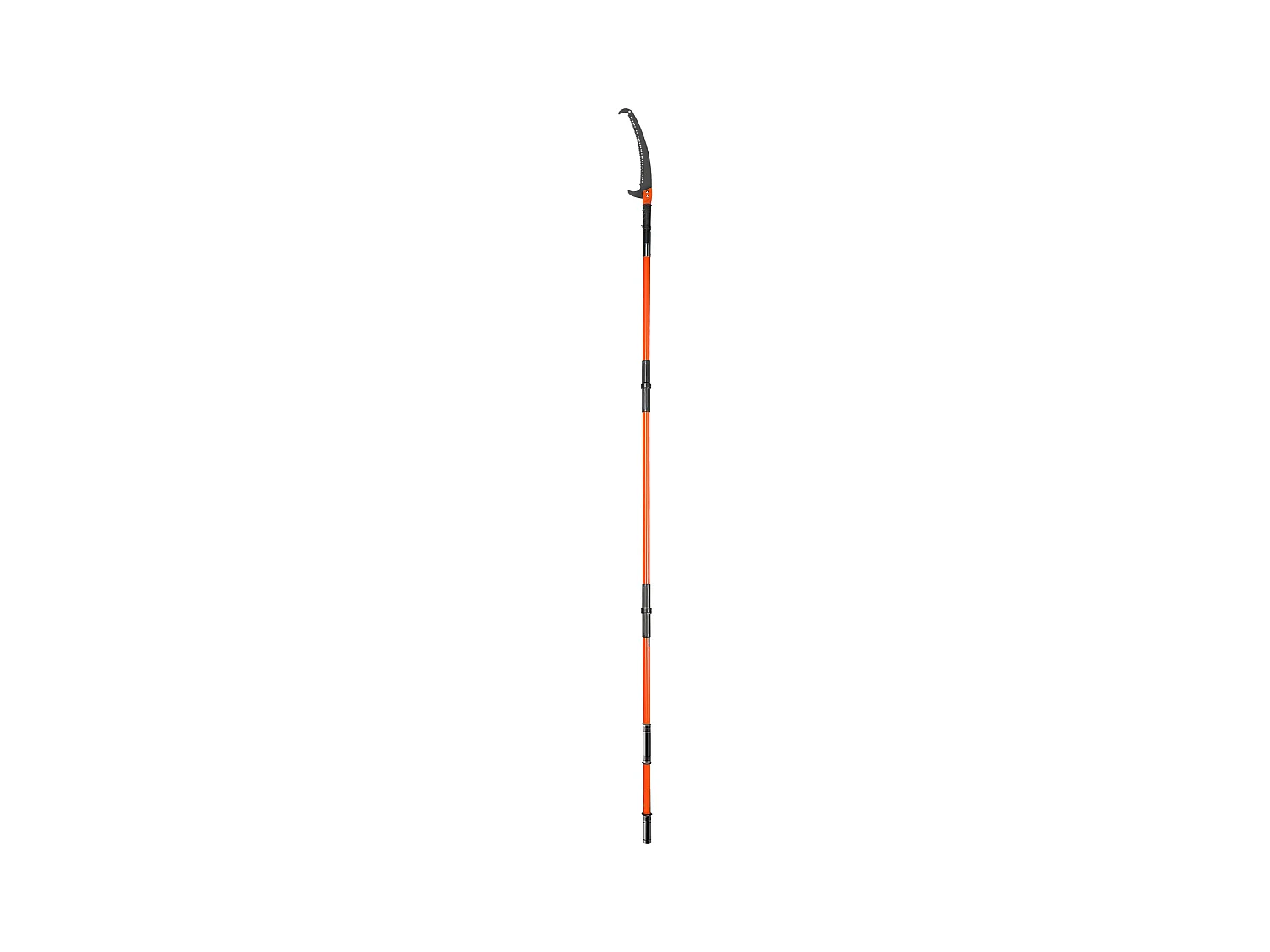 Scie Manuelle pour Perche SucceBuy, Élagueur Extensible, 2-8m, Perche en Fibre de Verre, Couteau à Crochet