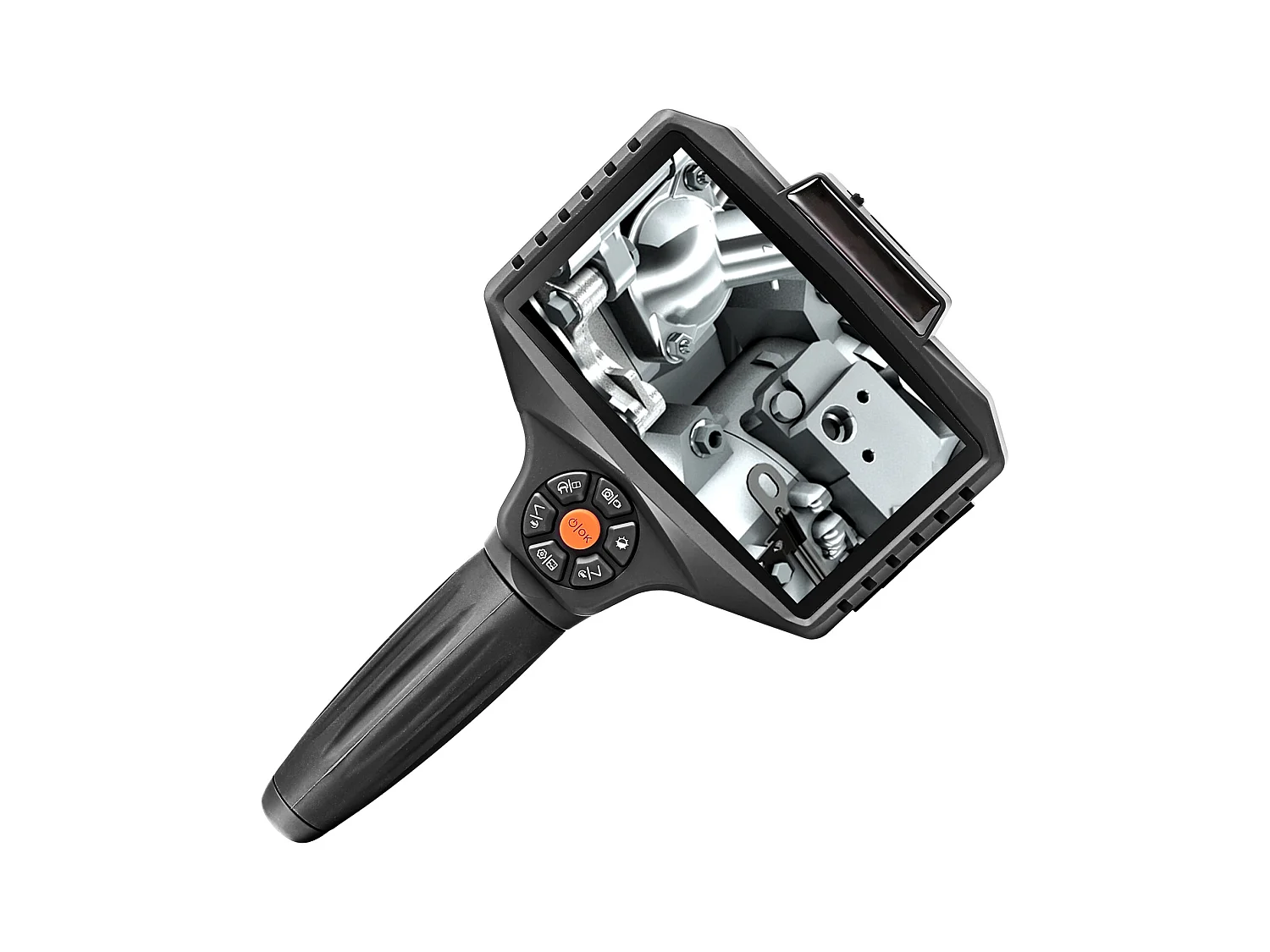 Caméra Endoscopique SucceBuy, Triple Objectif, Écran Partagé IPS 5", Zoom 8x, 10 Lumières LED