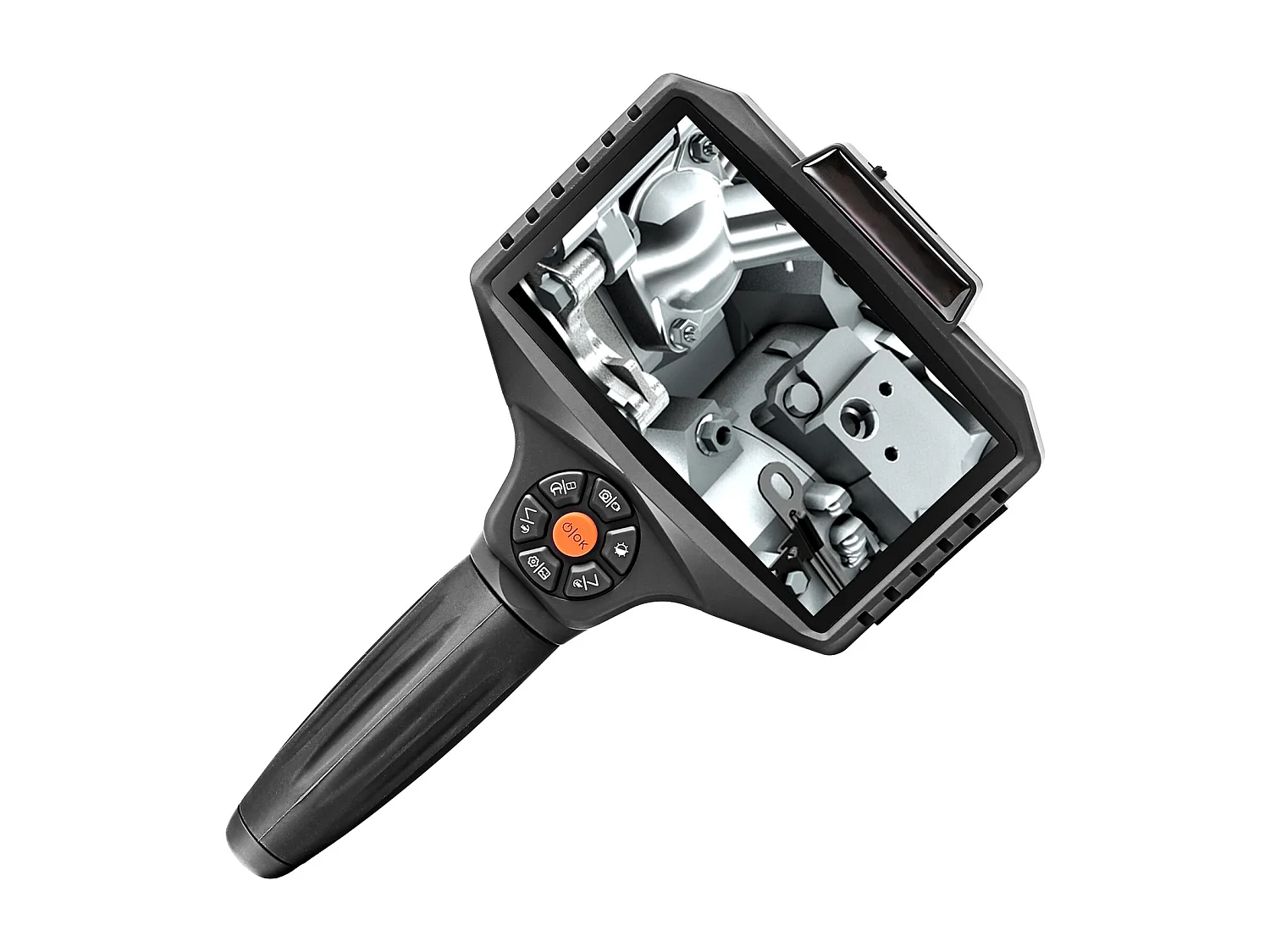 Caméra Endoscopique SucceBuy, Triple Objectif, Écran Partagé IPS 5", Zoom 8x, 10 Lumières LED