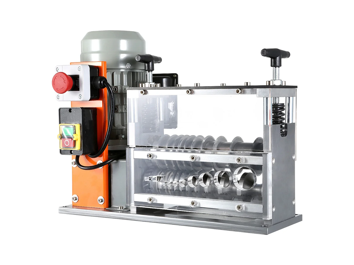 Machine à Dénuder SucceBuy Machine à Dénuder Électrique 0.06''-1.26'' Câble en Cuivre Visuel