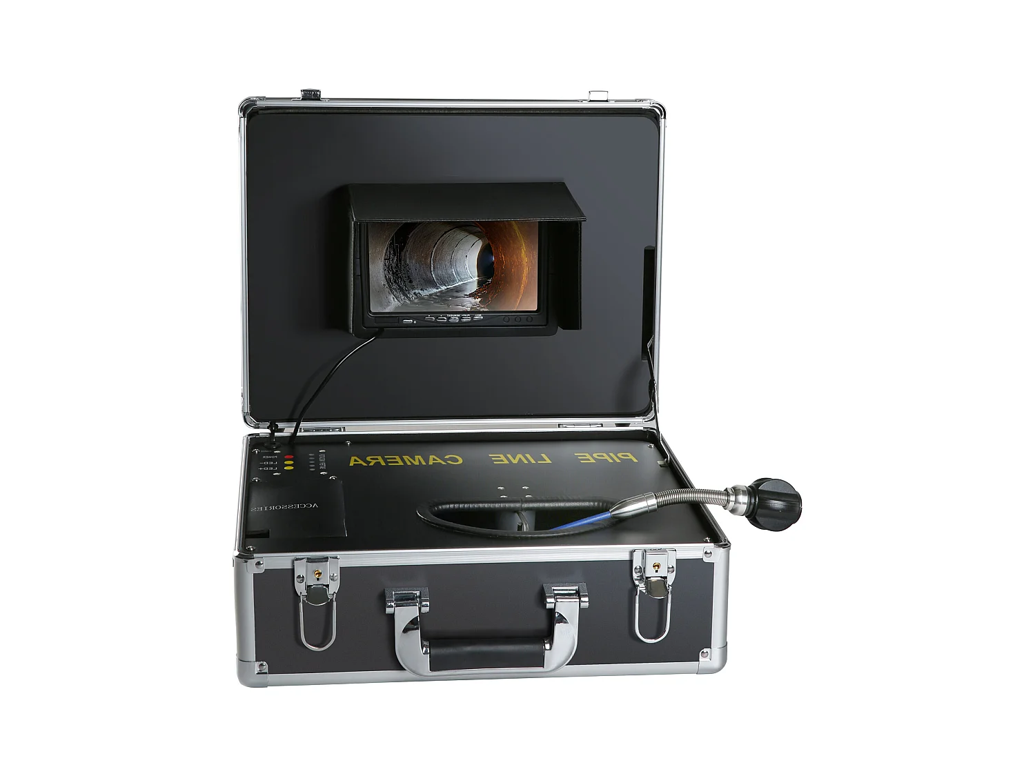 Caméra SucceBuy Caméra D'égout, Écran de 7 Pouces, 1000TVL, Caméra D'inspection de 100 Pieds