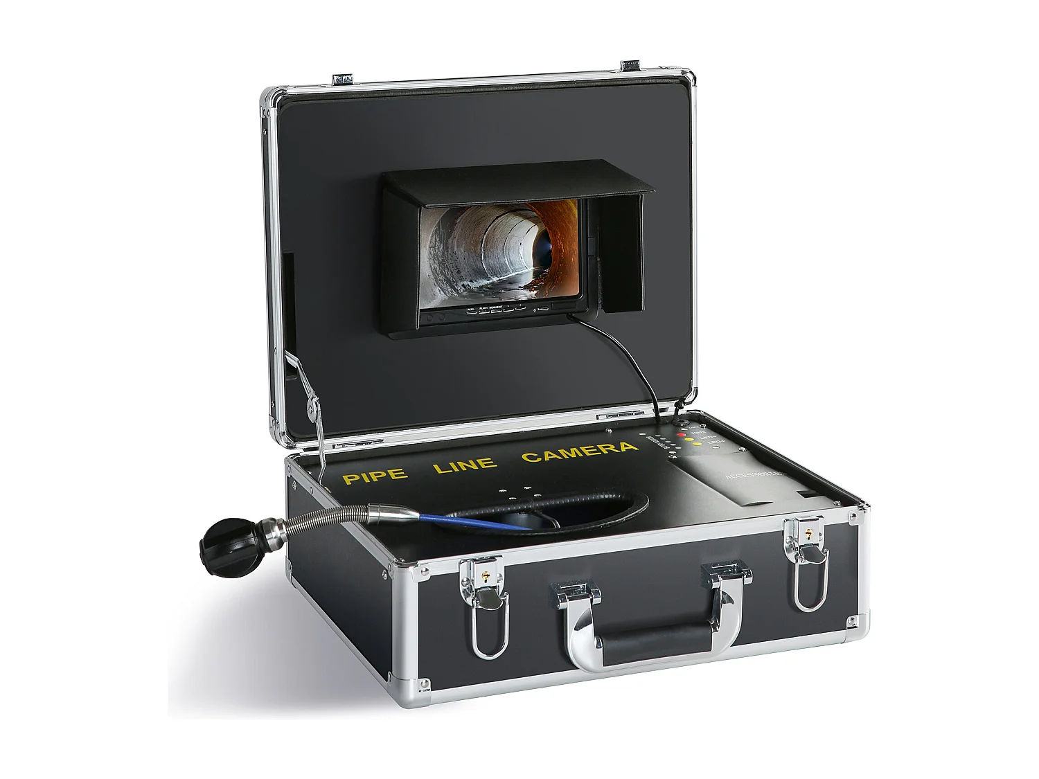 Caméra SucceBuy Caméra D'égout, Écran de 7 Pouces, 1000TVL, Caméra D'inspection de 100 Pieds