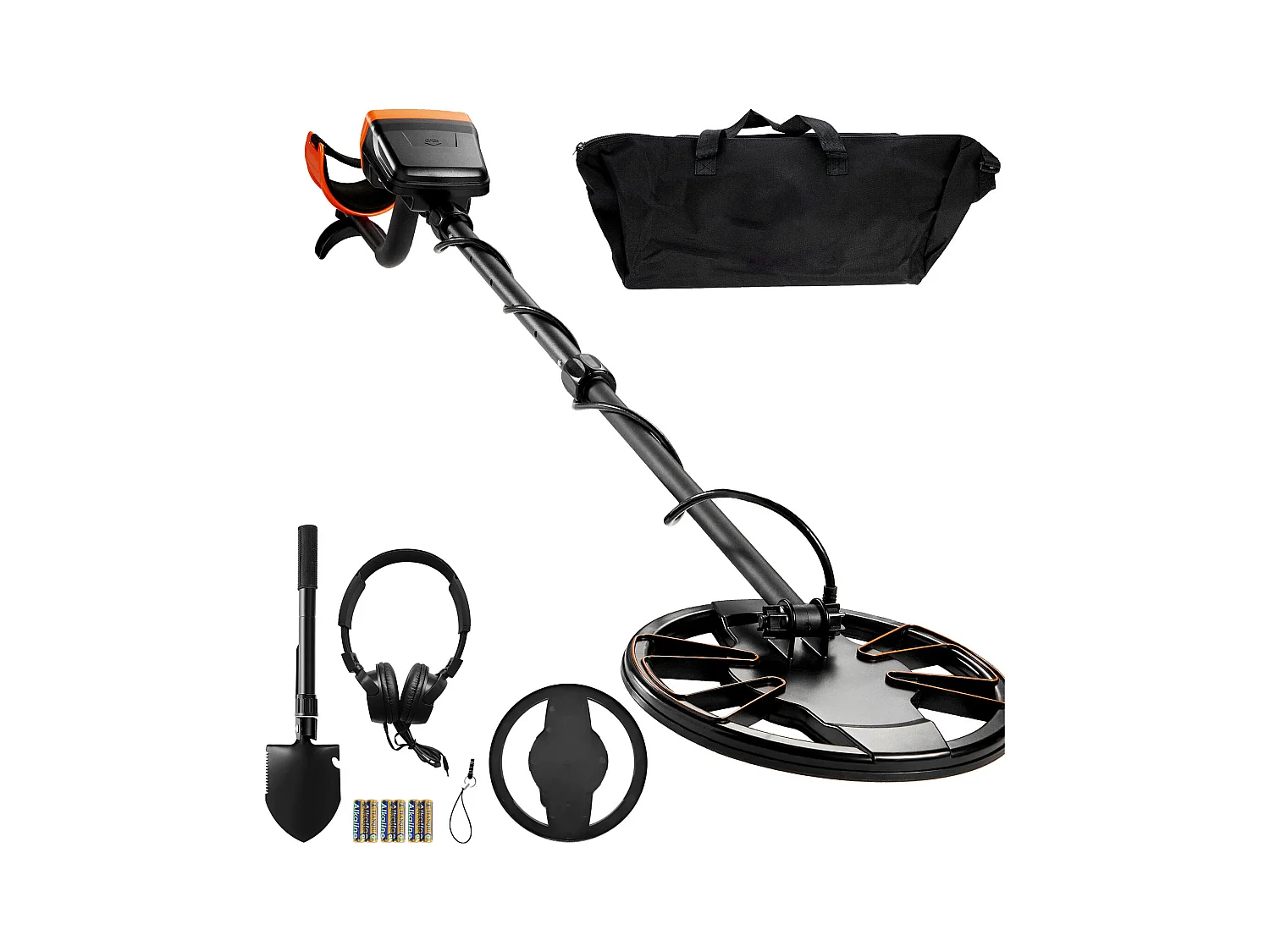 Metall Detektor SucceBuy, 10 » Wasserdicht IP68, Professioneller Gold Detektor für Erwachsene, Schwarz