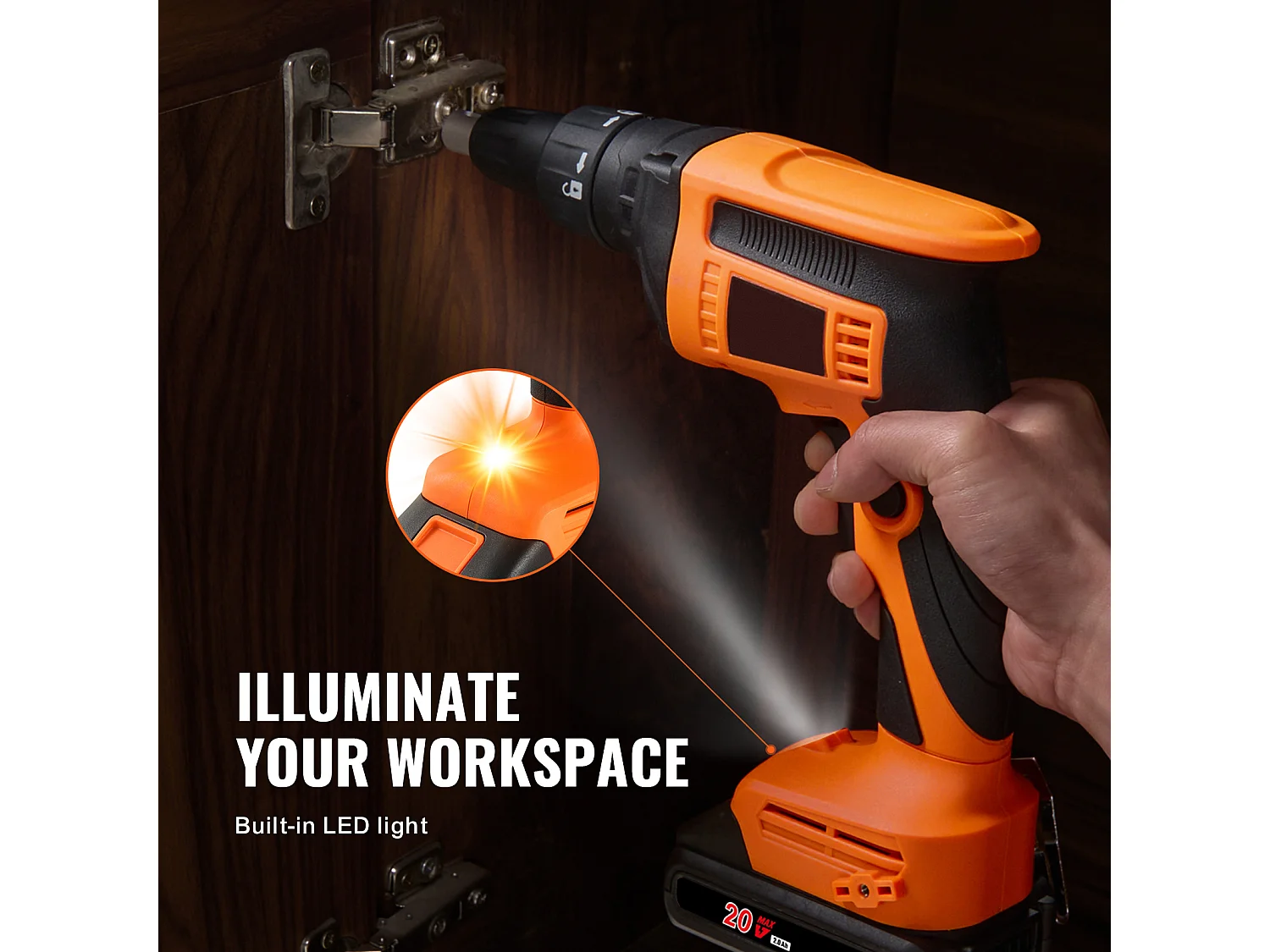 Kit de Visseuse SucceBuy pour Cloisons Sèches  20 V