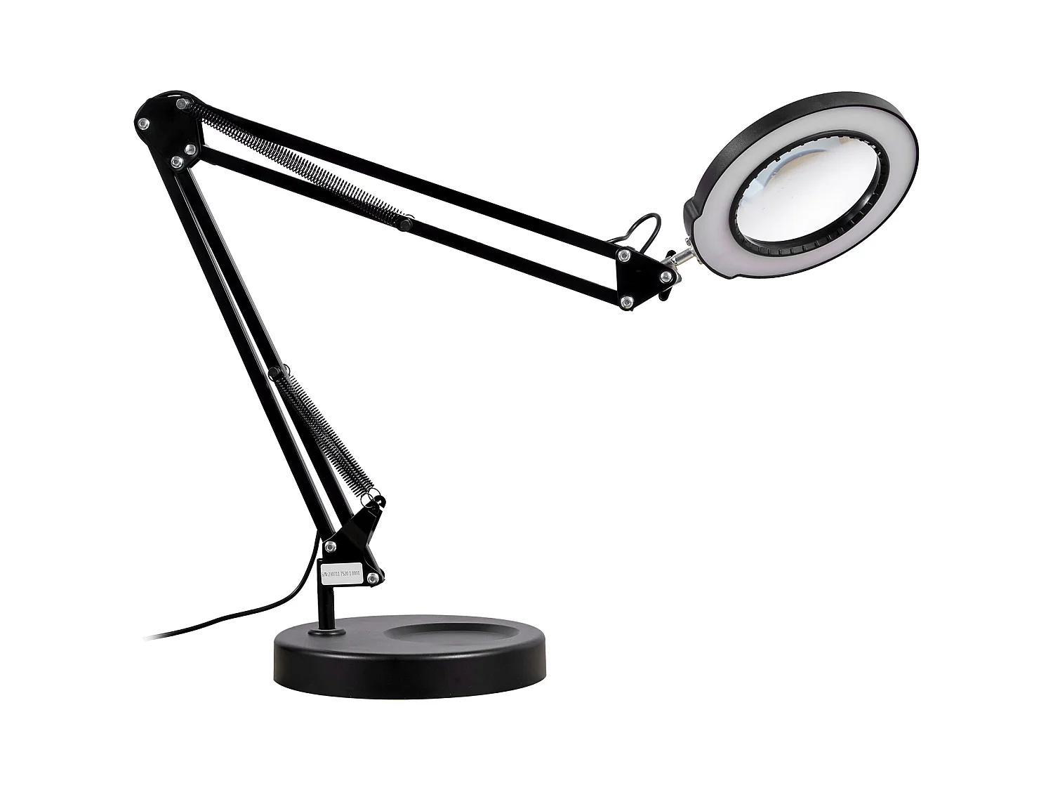 Lampe de bureau Lentille de 11 cm, Lampe Loupe SucceBuy 5X avec Lumière et Base, 5 Options de Couleur