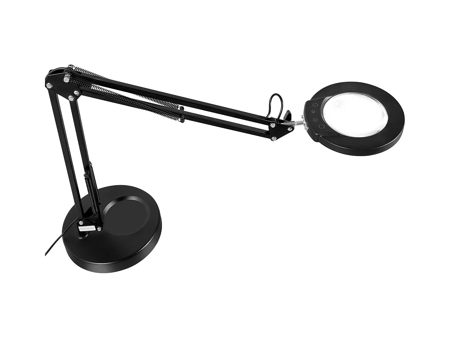 Lampe de bureau Lentille de 11 cm, Lampe Loupe SucceBuy 5X avec Lumière et Base, 5 Options de Couleur