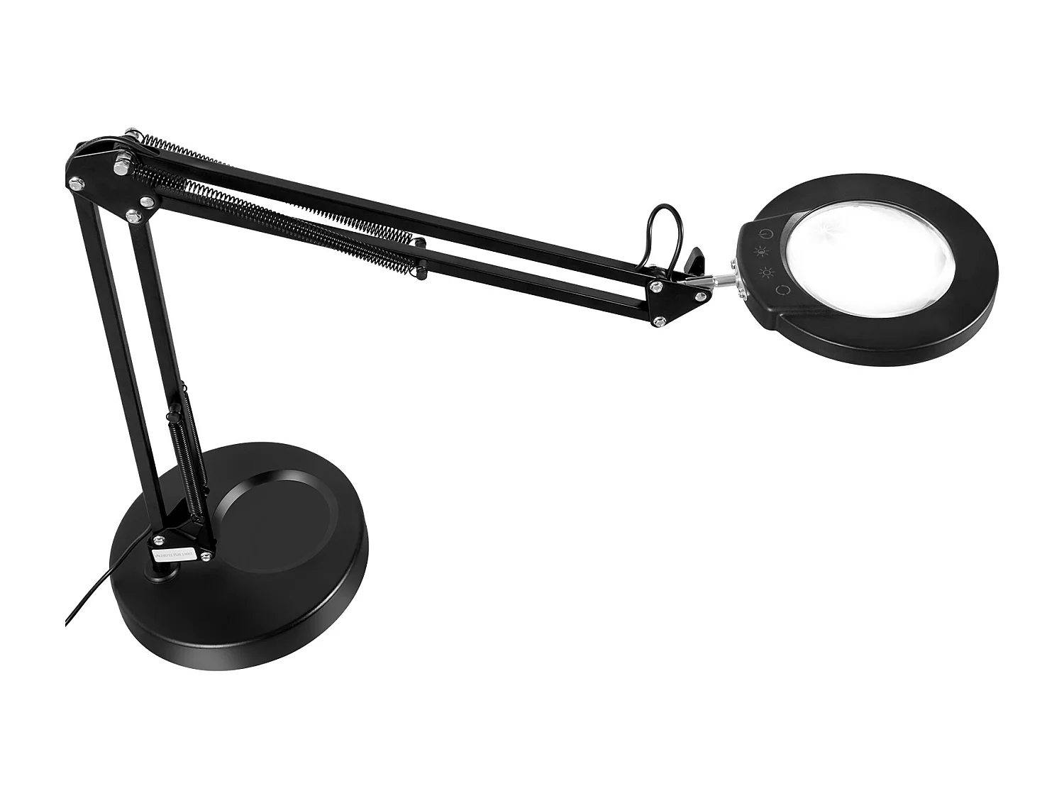 Lampe de bureau Lentille de 11 cm, Lampe Loupe SucceBuy 5X avec Lumière et Base, 5 Options de Couleur