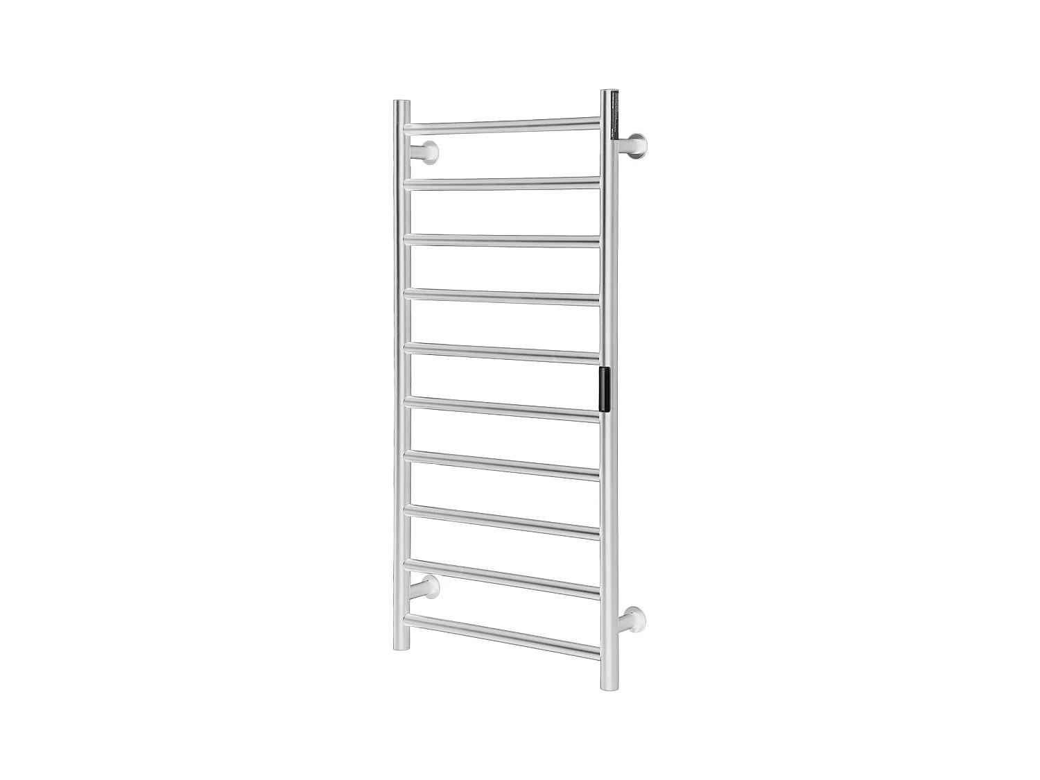 EMKE Sèche SucceBuy Porte-Serviettes Chauffant à 10 Barres - Argent, Salle de Bain