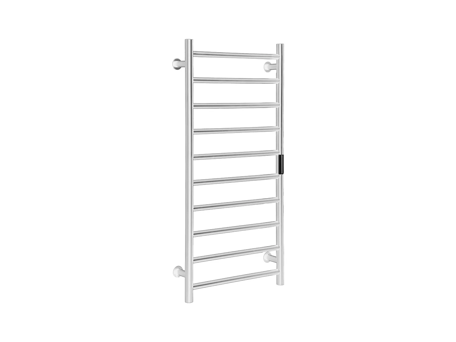 EMKE Sèche SucceBuy Porte-Serviettes Chauffant à 10 Barres - Argent, Salle de Bain