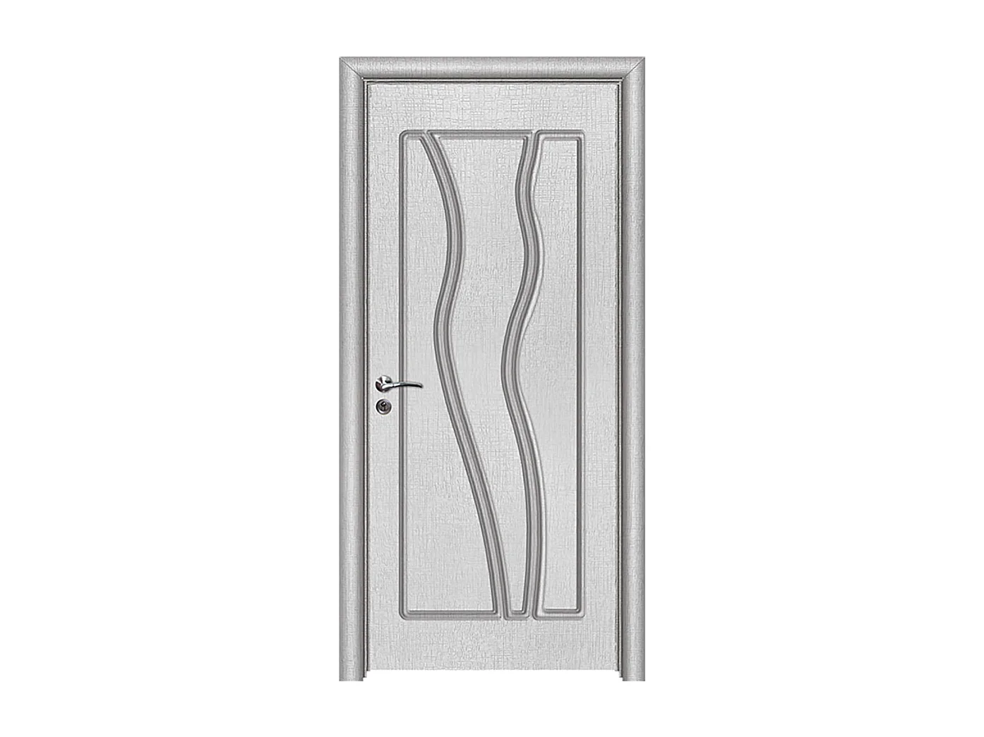 Porta da interno battente bianco 80x206 (telaio 10-14cm) PIE21