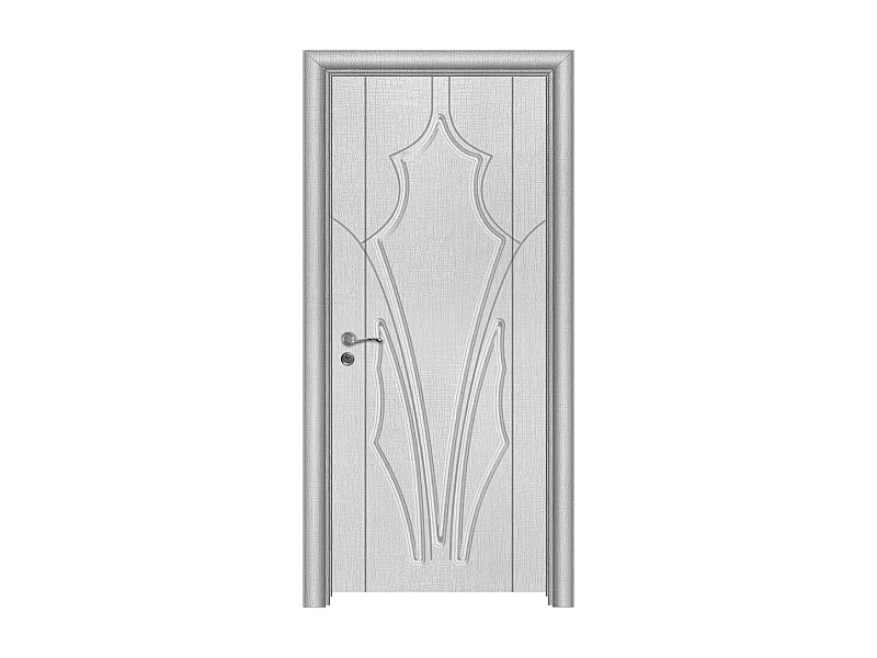 Porta da interno battente bianca 80x197 (telaio 10-14cm) PIE15