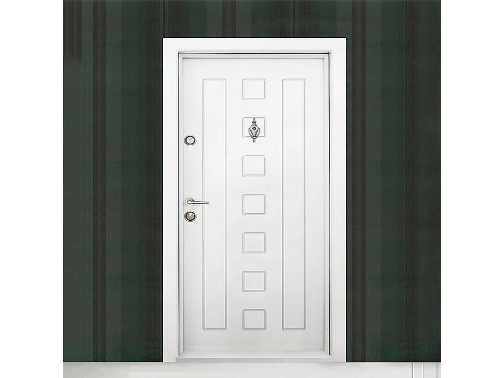 Porta blindata d’ingresso 90x200 bianca PL64