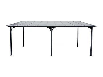 Anlehnende Pergola