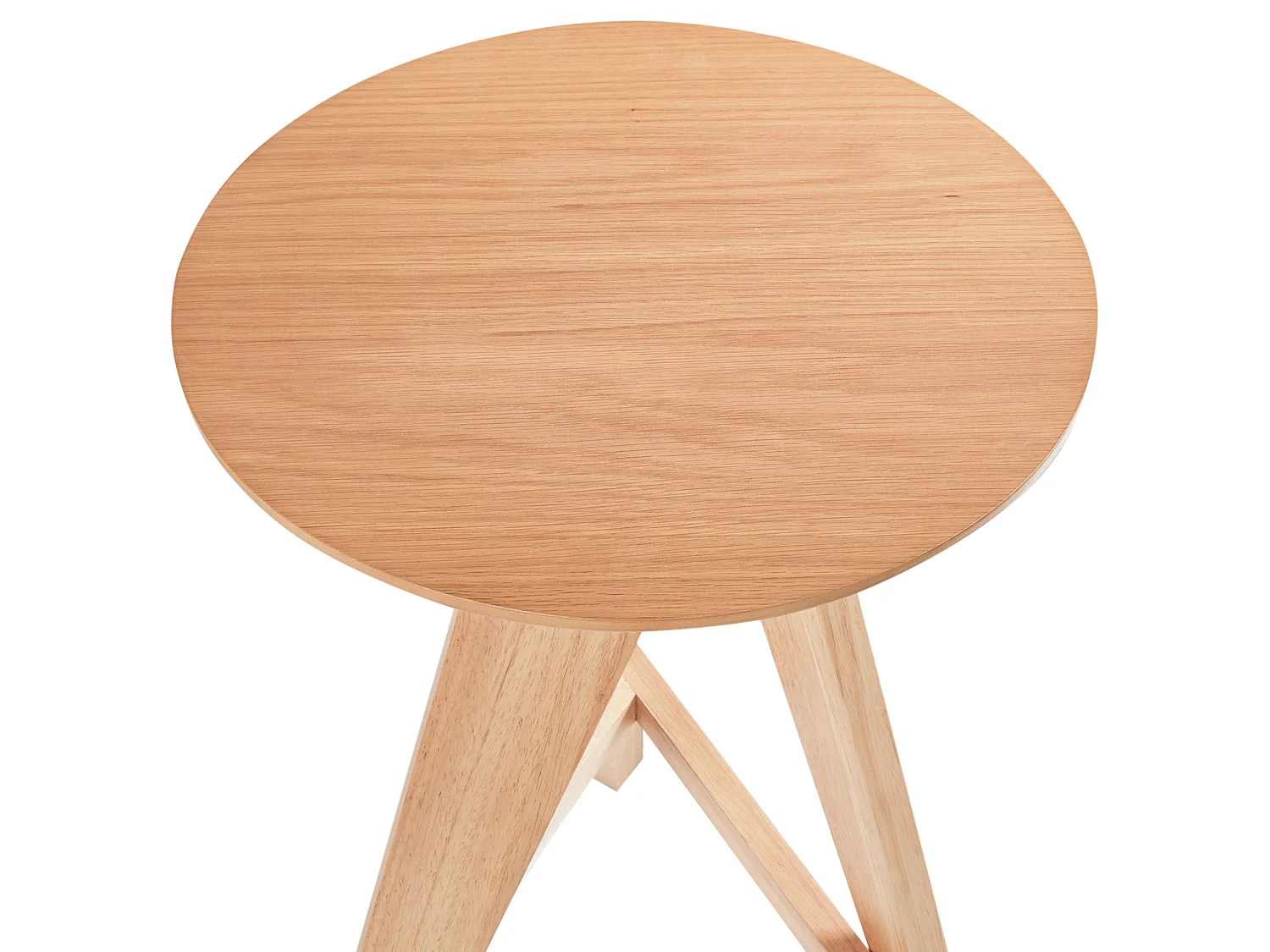 Set mit 2 Barhockern AROMA Holz Hellbraun