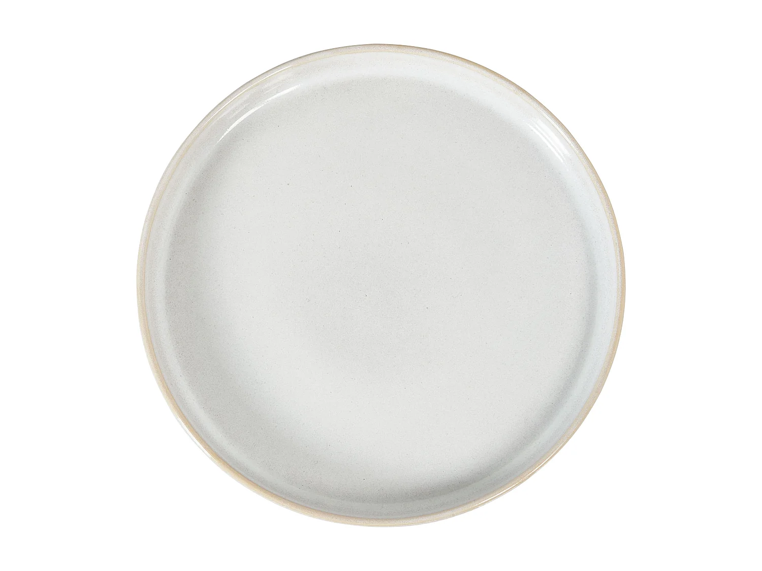 Set de 12 couverts de table SPIKENARD Grès Blanc cassé