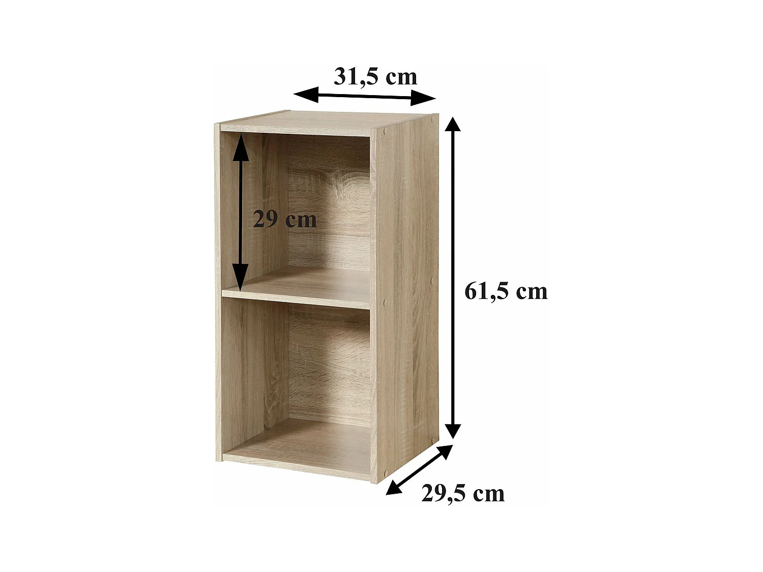 Meuble 2 Cases H61,3 cm - COMPO