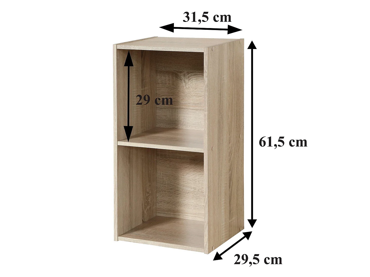 Meuble 2 Cases H61,3 cm - COMPO
