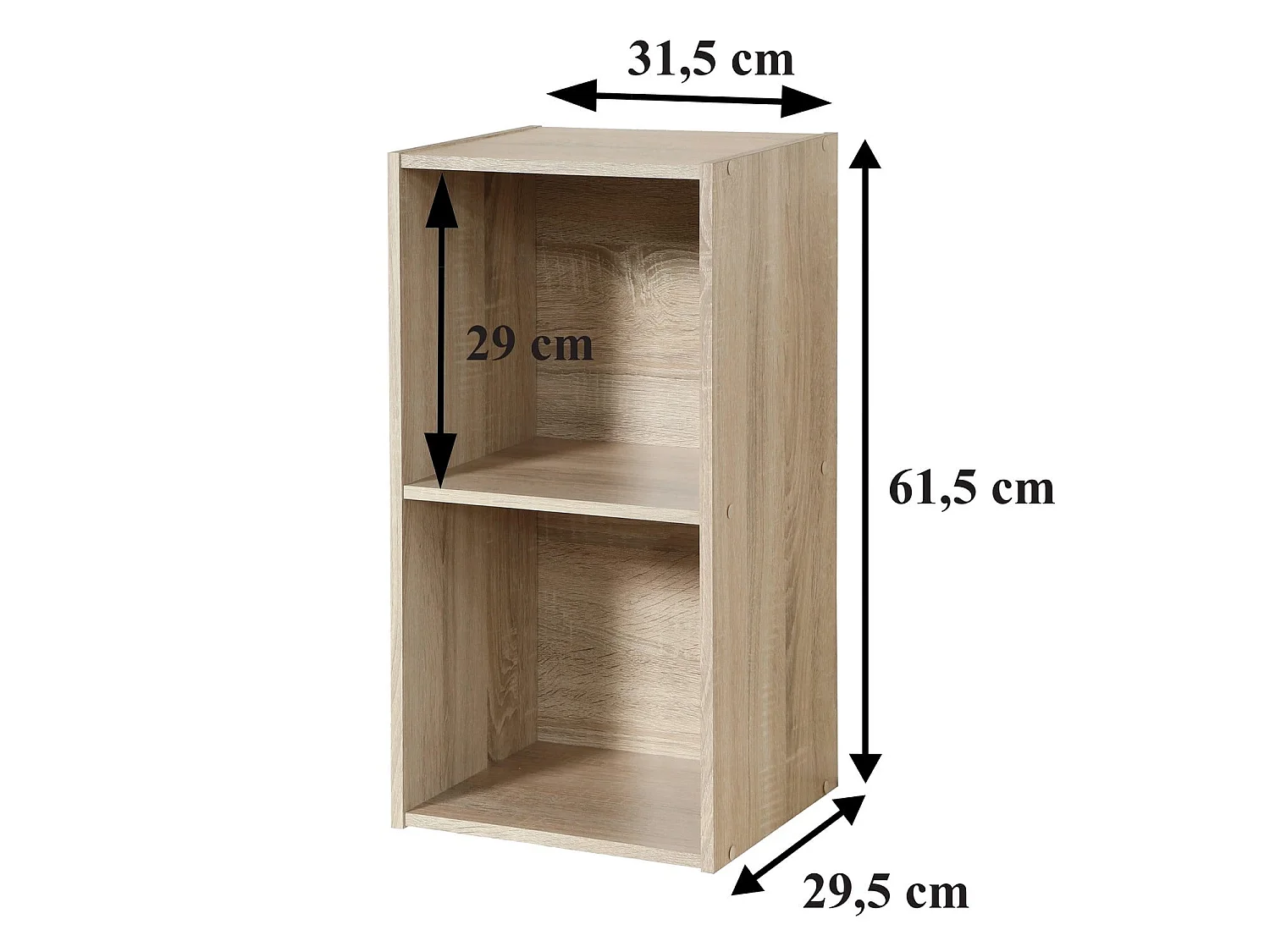 Meuble 2 Cases H61,3 cm - COMPO