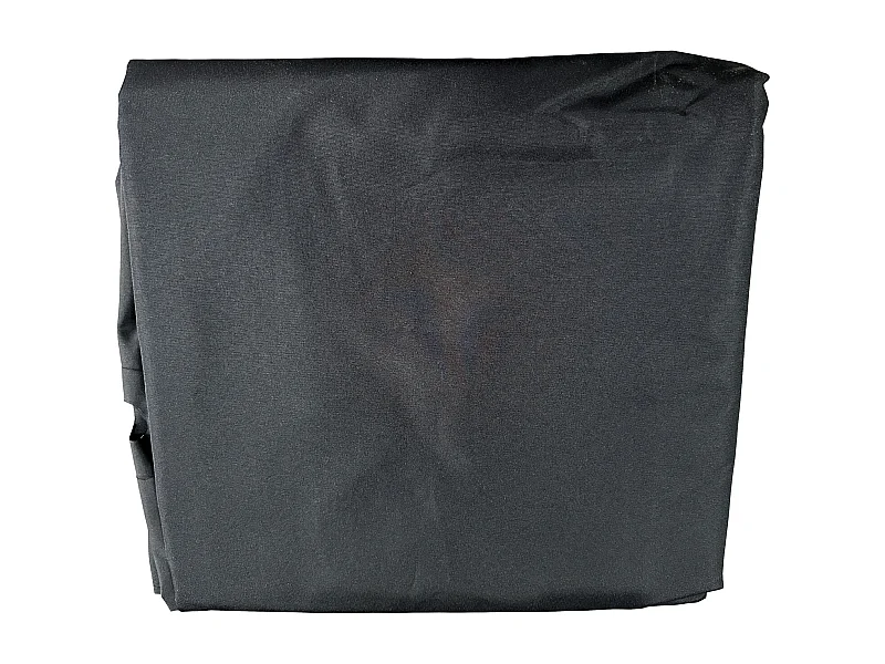 Toile pour parasol droit HAPUNA rond 3,30m de diamètre noir - HAPPY GARDEN